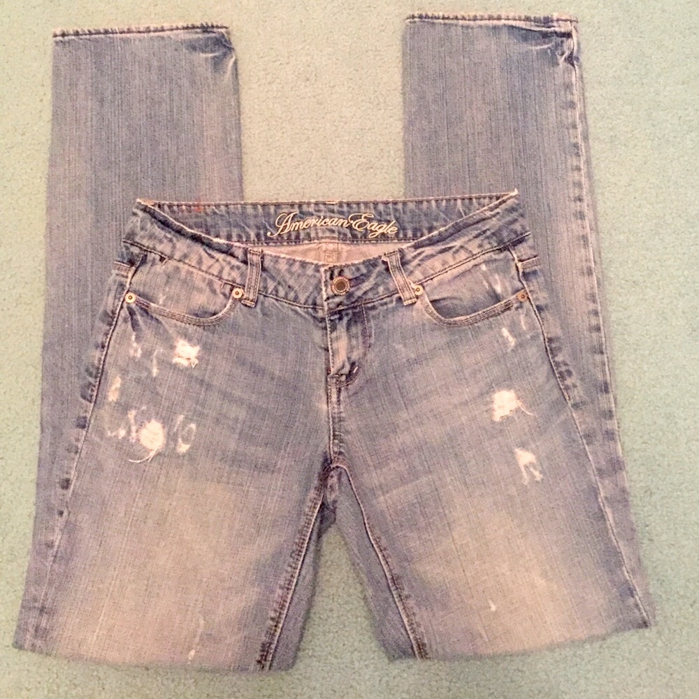 American Eagle Outfitters 77 Straight Jeans - Picture 1 of 10